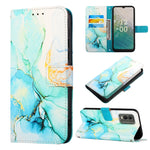 Cassa del telefono di cuoio di vibrazione del modello di marmo PT003, For Nokia C22, For Nokia C32 TA-1534, For Nokia G22, For OPPO Find X6