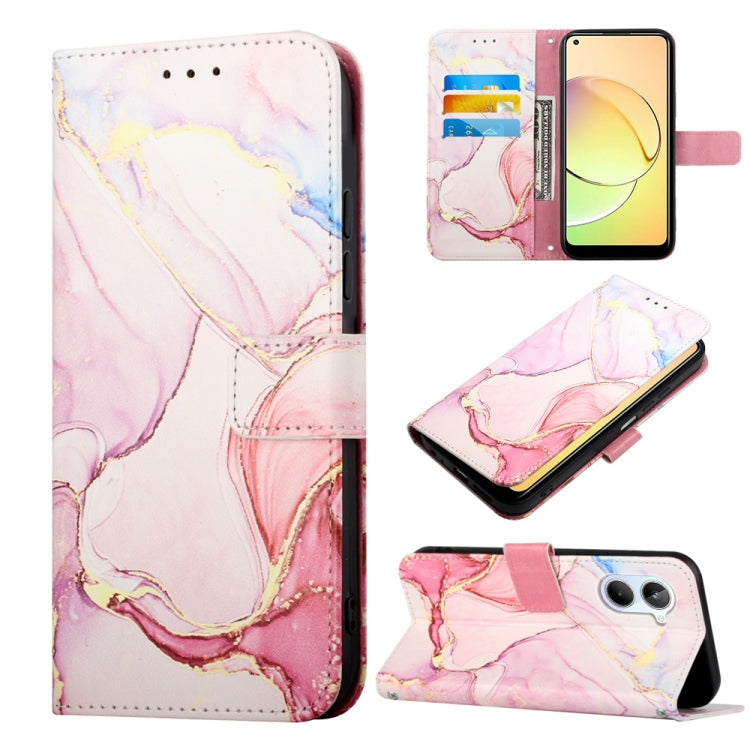 Cassa del telefono di cuoio di vibrazione del modello di marmo PT003, For OPPO Find X6 Pro, For Realme 10 4G, For Realme 10 Pro 5G, For Realme 10 Pro+ 5G