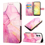 Cassa del telefono di cuoio di vibrazione del modello di marmo PT003, For OPPO Find X6 Pro, For Realme 10 4G, For Realme 10 Pro 5G, For Realme 10 Pro+ 5G