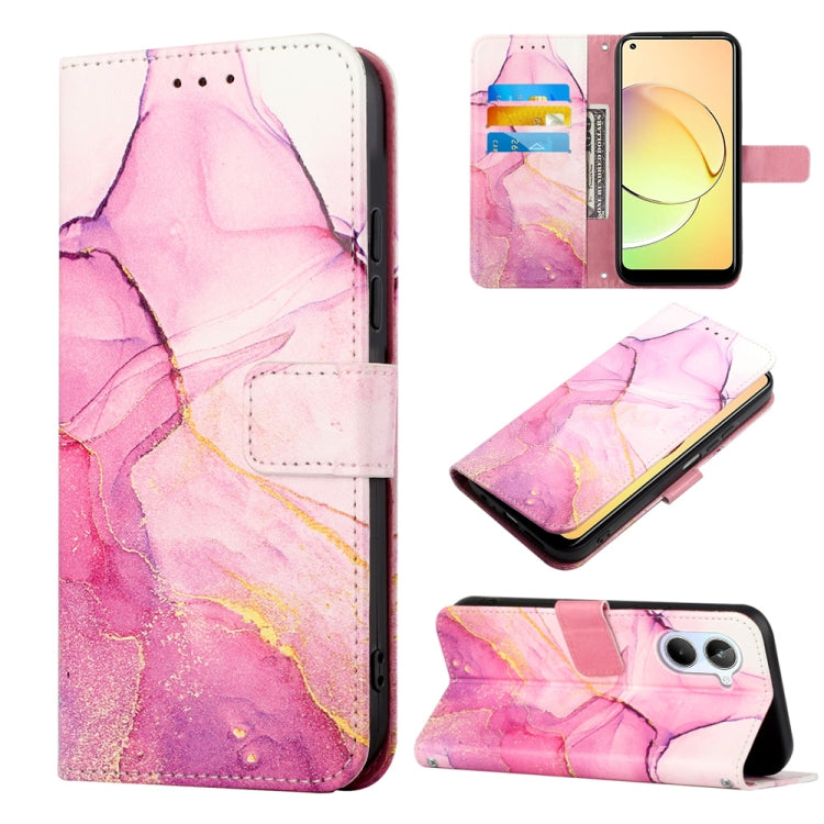 Cassa del telefono di cuoio di vibrazione del modello di marmo PT003, For OPPO Find X6 Pro, For Realme 10 4G, For Realme 10 Pro 5G, For Realme 10 Pro+ 5G