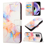Cassa del telefono di cuoio di vibrazione del modello di marmo PT003, For OPPO Find X6 Pro, For Realme 10 4G, For Realme 10 Pro 5G, For Realme 10 Pro+ 5G