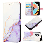 Cassa del telefono di cuoio di vibrazione del modello di marmo PT003, For OPPO Find X6 Pro, For Realme 10 4G, For Realme 10 Pro 5G, For Realme 10 Pro+ 5G