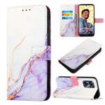 Cassa del telefono di cuoio di vibrazione del modello di marmo PT003, For Realme C55, For Realme GT Neo 5 5G / GT3, For OPPO Reno8 T 5G / A1 Pro 5G Global, For Samsung Galaxy M14