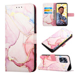 Cassa del telefono di cuoio di vibrazione del modello di marmo PT003, For Realme C55, For Realme GT Neo 5 5G / GT3, For OPPO Reno8 T 5G / A1 Pro 5G Global, For Samsung Galaxy M14