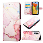 Cassa del telefono di cuoio di vibrazione del modello di marmo PT003, For Realme C55, For Realme GT Neo 5 5G / GT3, For OPPO Reno8 T 5G / A1 Pro 5G Global, For Samsung Galaxy M14