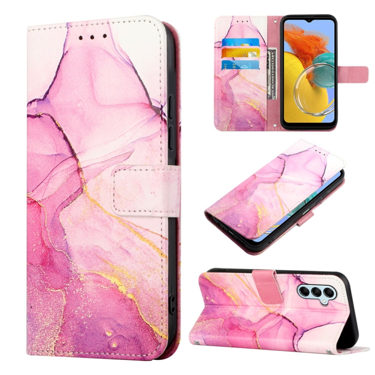 Cassa del telefono di cuoio di vibrazione del modello di marmo PT003, For Realme C55, For Realme GT Neo 5 5G / GT3, For OPPO Reno8 T 5G / A1 Pro 5G Global, For Samsung Galaxy M14