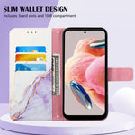 Cassa del telefono di cuoio di vibrazione del modello di marmo PT003, For Xiaomi Redmi Note 12 4G Global, For Xiaomi Redmi Note 12 Pro+ 5G Global / Note 12 Explorer, For Xiaomi 13, For Xiaomi 13 Lite 5G