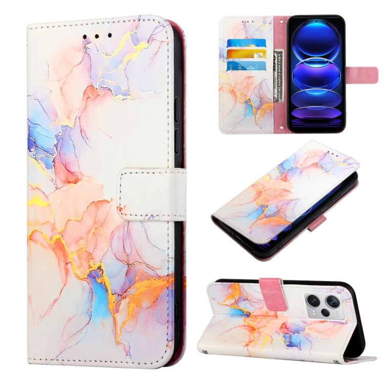 Cassa del telefono di cuoio di vibrazione del modello di marmo PT003, For Xiaomi Redmi Note 12 4G Global, For Xiaomi Redmi Note 12 Pro+ 5G Global / Note 12 Explorer, For Xiaomi 13, For Xiaomi 13 Lite 5G