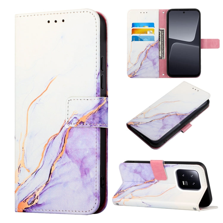 Cassa del telefono di cuoio di vibrazione del modello di marmo PT003, For Xiaomi Redmi Note 12 4G Global, For Xiaomi Redmi Note 12 Pro+ 5G Global / Note 12 Explorer, For Xiaomi 13, For Xiaomi 13 Lite 5G