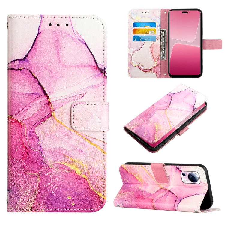 Cassa del telefono di cuoio di vibrazione del modello di marmo PT003, For Xiaomi Redmi Note 12 4G Global, For Xiaomi Redmi Note 12 Pro+ 5G Global / Note 12 Explorer, For Xiaomi 13, For Xiaomi 13 Lite 5G