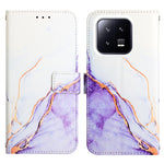 Cassa del telefono di cuoio di vibrazione del modello di marmo PT003, For Xiaomi 13 Pro, For Xiaomi Poco X5 Pro 5G