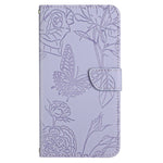 HT03 Cassa del telefono di cuoio di vibrazione impressa farfalla di sensibilità della pelle, For Motorola Moto G Power 2023, For Motorola Moto G Stylus 5G 2023, For Sony Xperia 1 V, For Sony Xperia 10 V