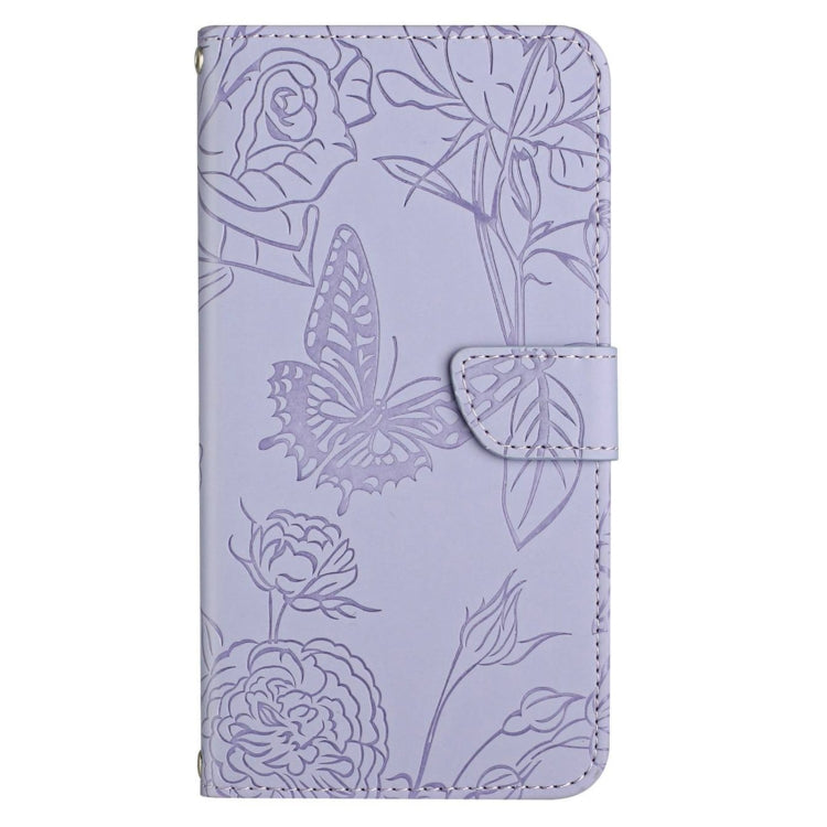 HT03 Cassa del telefono di cuoio di vibrazione impressa farfalla di sensibilità della pelle, For Motorola Moto G Power 2023, For Motorola Moto G Stylus 5G 2023, For Sony Xperia 1 V, For Sony Xperia 10 V