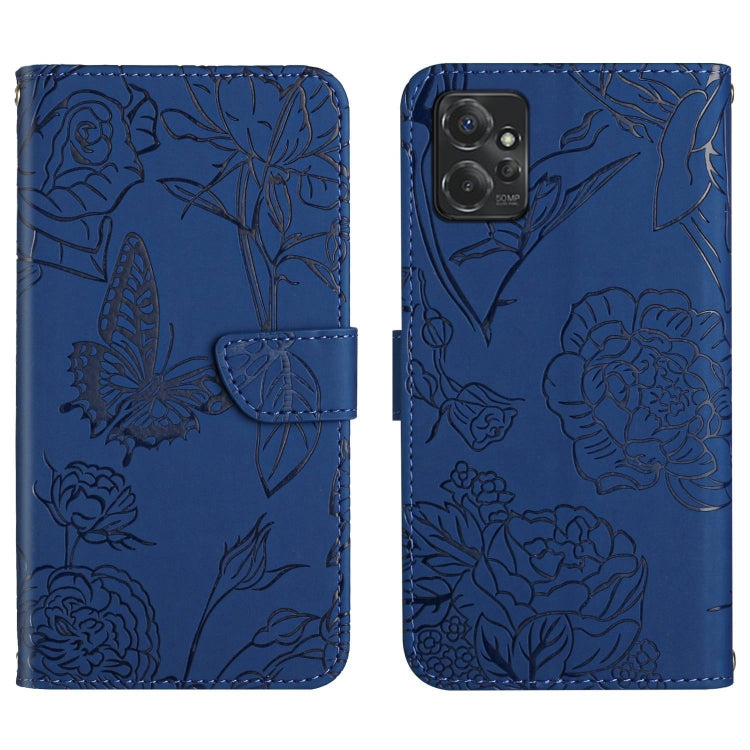 HT03 Cassa del telefono di cuoio di vibrazione impressa farfalla di sensibilità della pelle, For Motorola Moto G Power 2023, For Motorola Moto G Stylus 5G 2023, For Sony Xperia 1 V, For Sony Xperia 10 V