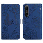 HT03 Cassa del telefono di cuoio di vibrazione impressa farfalla di sensibilità della pelle, For Motorola Moto G Power 2023, For Motorola Moto G Stylus 5G 2023, For Sony Xperia 1 V, For Sony Xperia 10 V