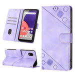 Custodia per telefono in pelle goffrata effetto pelle, For Samsung Galaxy A10e / A20e, For Samsung Galaxy A10 / M10, For Samsung Galaxy A21s, For Samsung Galaxy A22 5G JP Version