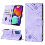 Custodia per telefono in pelle goffrata effetto pelle, For Samsung Galaxy F62 / M62, For Samsung Galaxy M13 Global, For Samsung Galaxy M14 5G, For Samsung Galaxy M30s / M21