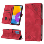 Custodia per telefono in pelle goffrata effetto pelle, For Samsung Galaxy M52 5G, For Samsung Galaxy M53 5G, For Samsung Galaxy S20, For Samsung Galaxy S20+