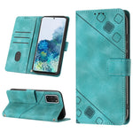Custodia per telefono in pelle goffrata effetto pelle, For Samsung Galaxy M52 5G, For Samsung Galaxy M53 5G, For Samsung Galaxy S20, For Samsung Galaxy S20+
