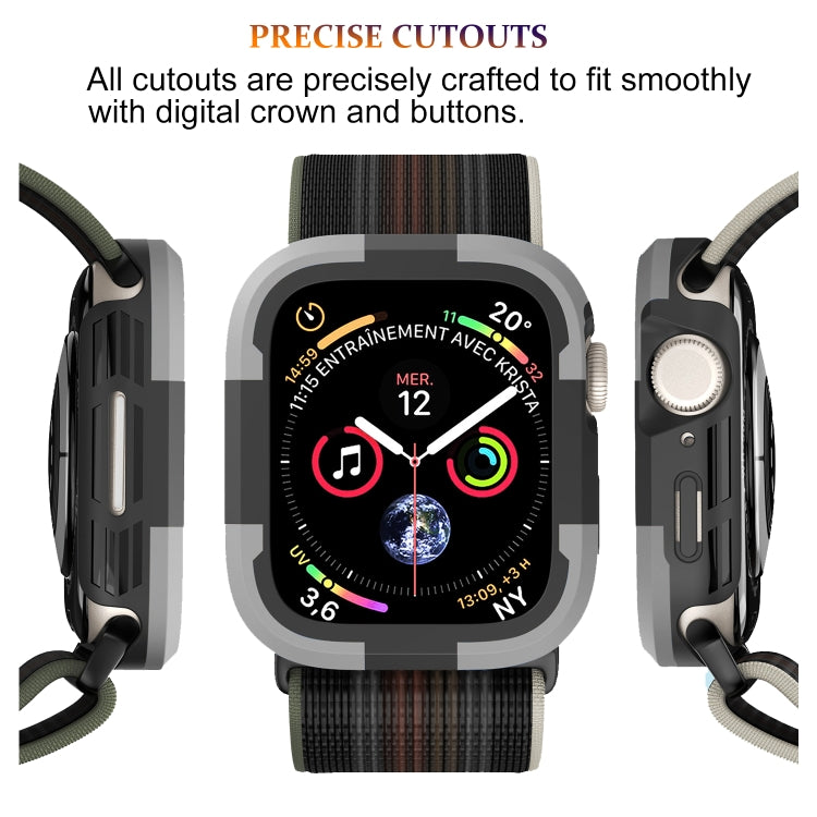 Cassa dell'orologio con telaio in armatura, For Apple Watch Series SE 2&6&SE&5&4 40mm