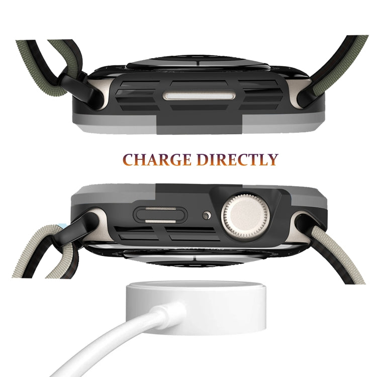 Cassa dell'orologio con telaio in armatura, For Apple Watch Series SE 2&6&SE&5&4 40mm