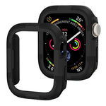 Cassa dell'orologio con telaio in armatura, For Apple Watch Series 9 / 8 / 7 41mm, For Apple Watch Series SE 2&6&SE&5&4 44mm, For Apple Watch Series 9 / 8 / 7 45mm, For Apple Watch Ultra 3 / 2 / 1 49mm