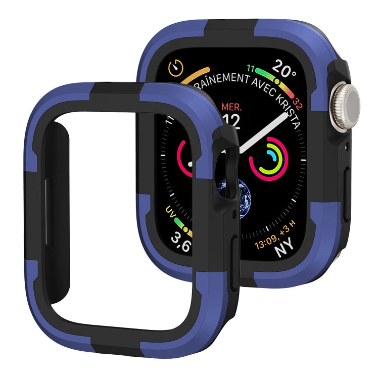 Cassa dell'orologio con telaio in armatura, For Apple Watch Series 9 / 8 / 7 41mm, For Apple Watch Series SE 2&6&SE&5&4 44mm, For Apple Watch Series 9 / 8 / 7 45mm, For Apple Watch Ultra 3 / 2 / 1 49mm