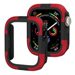 Cassa dell'orologio con telaio in armatura, For Apple Watch Series 9 / 8 / 7 41mm, For Apple Watch Series SE 2&6&SE&5&4 44mm, For Apple Watch Series 9 / 8 / 7 45mm, For Apple Watch Ultra 3 / 2 / 1 49mm