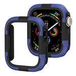 Cassa dell'orologio con telaio in armatura, For Apple Watch Series 9 / 8 / 7 41mm, For Apple Watch Series SE 2&6&SE&5&4 44mm, For Apple Watch Series 9 / 8 / 7 45mm, For Apple Watch Ultra 3 / 2 / 1 49mm