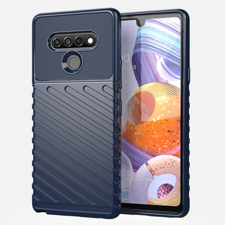 Custodia morbida protettiva in TPU antiurto Thunderbolt, For LG K51, For LG Q51, For LG Stylo 6, For Samsung Galaxy A21 (US Version), For Samsung Galaxy A21S