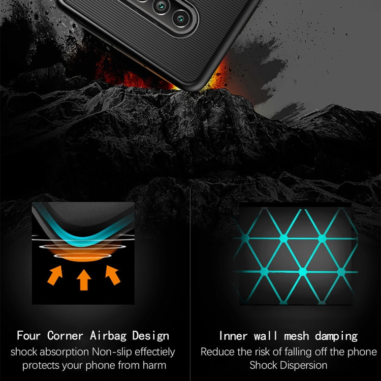 Custodia morbida protettiva in TPU antiurto Thunderbolt, For LG K51, For LG Q51, For LG Stylo 6, For Samsung Galaxy A21 (US Version), For Samsung Galaxy A21S