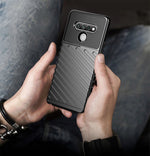 Custodia morbida protettiva in TPU antiurto Thunderbolt, For LG K51, For LG Q51, For LG Stylo 6, For Samsung Galaxy A21 (US Version), For Samsung Galaxy A21S