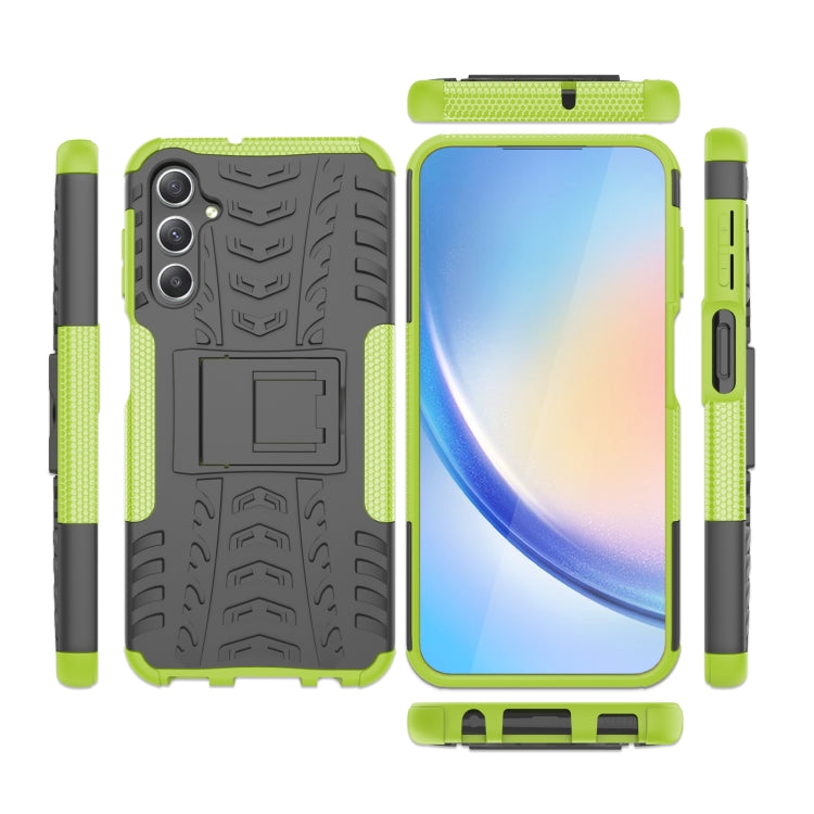 Gomma Texture TPU + Custodia per telefono PC con supporto, For Samsung Galaxy A24 4G, For Xiaomi Redmi 12C, For Xiaomi Poco C55, For Lenovo Tab M9