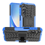 Gomma Texture TPU + Custodia per telefono PC con supporto, For Samsung Galaxy A24 4G, For Xiaomi Redmi 12C, For Xiaomi Poco C55, For Lenovo Tab M9