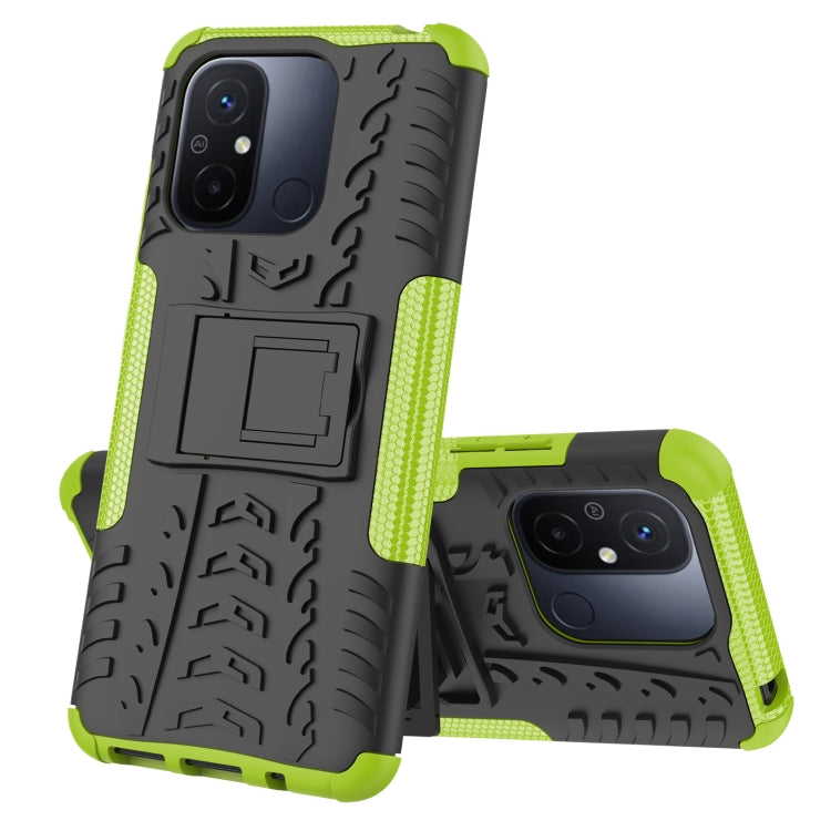 Gomma Texture TPU + Custodia per telefono PC con supporto, For Samsung Galaxy A24 4G, For Xiaomi Redmi 12C, For Xiaomi Poco C55, For Lenovo Tab M9