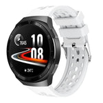 Cinturino in silicone con foro tondo tinta unita, For Huawei Watch GT 2e