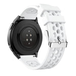 Cinturino in silicone con foro tondo tinta unita, For Huawei Watch GT 2e