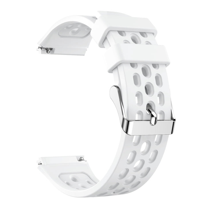 Cinturino in silicone con foro tondo tinta unita, For Huawei Watch GT 2e