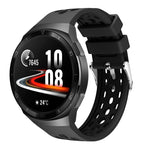 Cinturino in silicone con foro tondo tinta unita, For Huawei Watch GT 2e