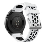 Cinturino in silicone con foro tondo a due colori, For Huawei Watch GT 2e