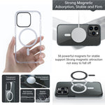 Custodia per telefono Magsafe antiurto con armatura in cristallo di rocca, For iPhone 14 Pro, For iPhone 14 Pro Max