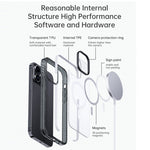 Custodia per telefono Magsafe antiurto con armatura in cristallo di rocca, For iPhone 14 Pro, For iPhone 14 Pro Max