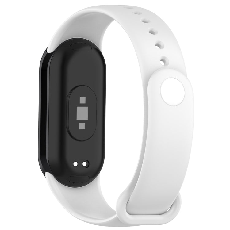 Cinturino di ricambio per spina in silicone tinta unita, For Xiaomi Mi Band 8