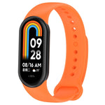 Cinturino di ricambio per spina in silicone tinta unita, For Xiaomi Mi Band 8