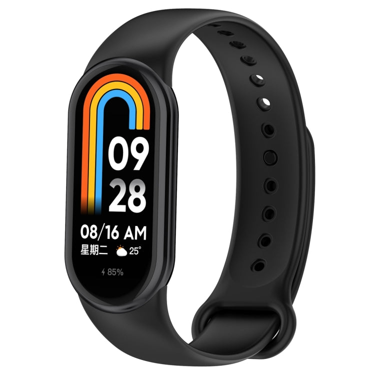 Cinturino di ricambio per spina in silicone tinta unita, For Xiaomi Mi Band 8