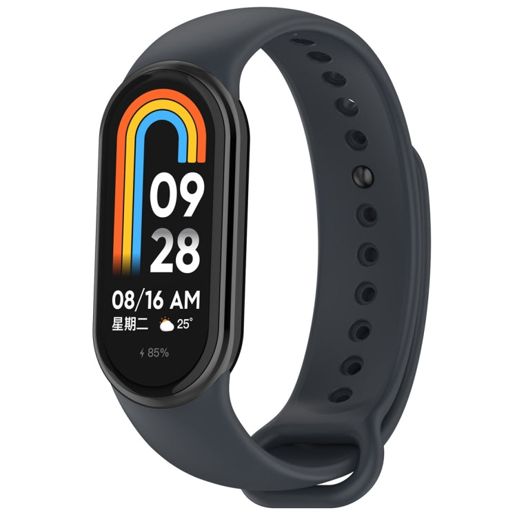 Cinturino di ricambio per spina in acciaio inossidabile tinta unita, For Xiaomi Mi Band 8