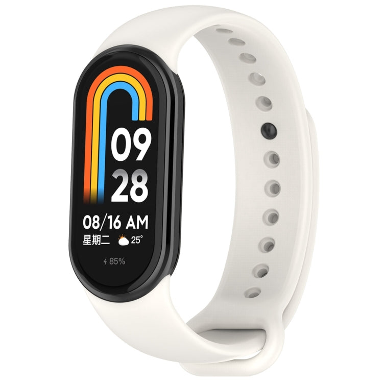 Cinturino di ricambio per spina in acciaio inossidabile tinta unita, For Xiaomi Mi Band 8