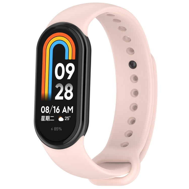 Cinturino di ricambio per spina in acciaio inossidabile tinta unita, For Xiaomi Mi Band 8