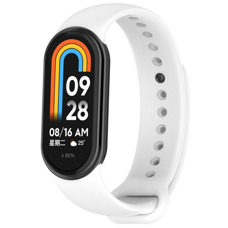 Cinturino di ricambio per spina in acciaio inossidabile tinta unita, For Xiaomi Mi Band 8