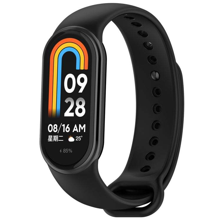Cinturino di ricambio per spina in acciaio inossidabile tinta unita, For Xiaomi Mi Band 8